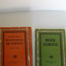 Libros de segunda mano: LOTE 2 LIBROS INSTITUTO DE ESPAÑA 1939. Lote 209122580