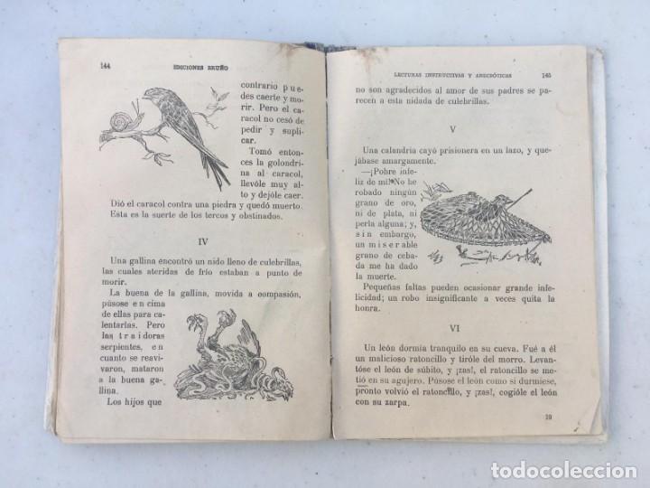Libros de segunda mano: LECTURAS INSTRUCTIVAS Y ANECDOTICAS PRIMER LIBRO DE LECTURA DE CORRIDO EDICIONES BRU&Ntilde;O 192 PAGINAS - Foto 5