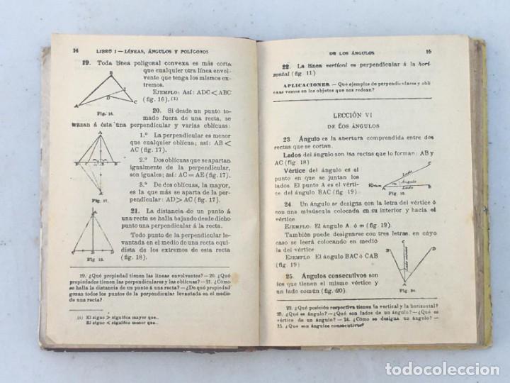 Libros de segunda mano: GEOMETRIA 2&ordm; CURSO EDICIONES BRU&Ntilde;O 216 PAGINAS - Foto 3