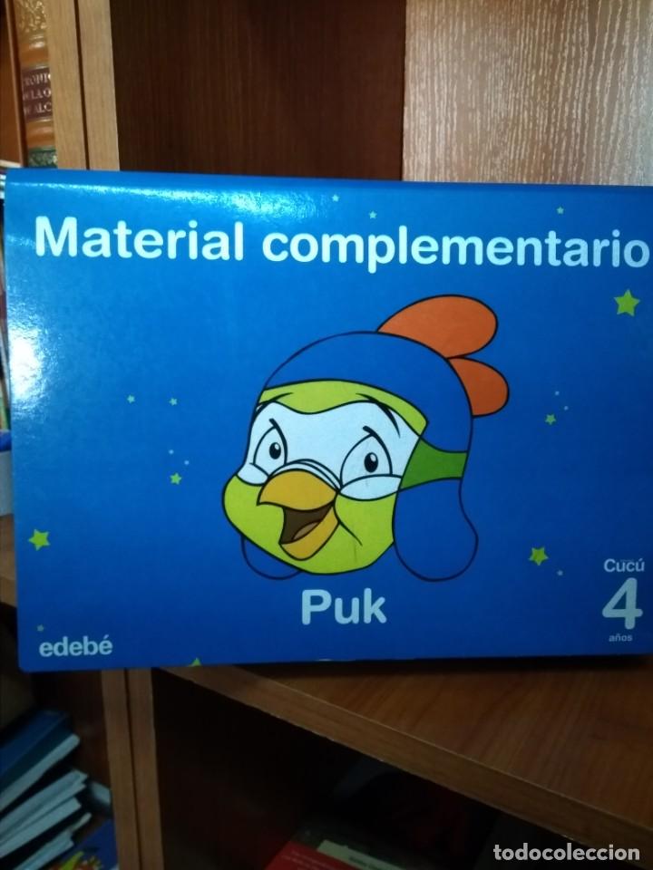 Libros de segunda mano: Puk material complementario, proyecto cuc&uacute; 4 a&ntilde;os, editorial edeb&eacute; - Foto 1
