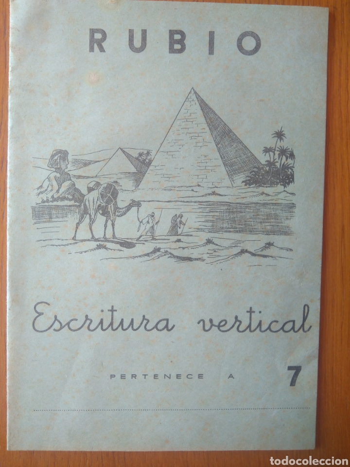 Libros de segunda mano: CUADERNILLO RUBIO ESCRITURA VERTICAL N&Uacute;MERO 7 SIN UTILIZAR - Foto 1