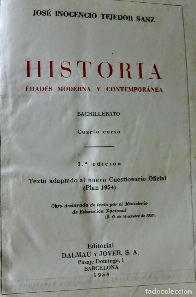 Libros de segunda mano: Escuela historia Tejedor - Foto 7