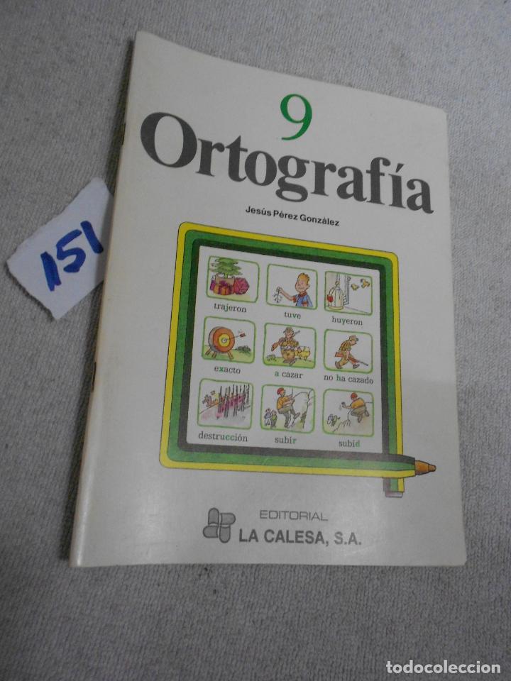 Libros de segunda mano: ANTIGUO LIBRO DE TEXTO - ORTOGRAFIA - Foto 1