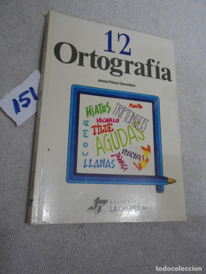 Libros de segunda mano: ANTIGUO LIBRO DE TEXTO - ORTOGRAFIA - Foto 1