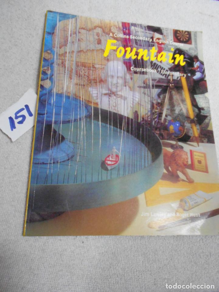 Libros de segunda mano: ANTIGUO LIBRO DE TEXTO - INGLES - FOUNTAIN - Foto 1