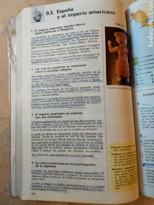 Libros de segunda mano: M69 LIBRO DE TEXTO 7 EGB E.G.B. DE ANAYA BOVEDA SOCIALES - Foto 3