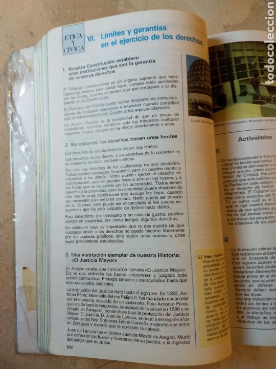 Libros de segunda mano: M69 LIBRO DE TEXTO 7 EGB E.G.B. DE ANAYA BOVEDA SOCIALES - Foto 4