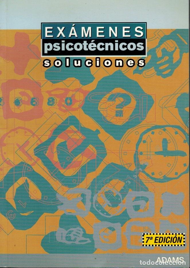 Libros de segunda mano: EX&Aacute;MENES PSICOT&Eacute;CNICOS (SOLUCIONES) - Foto 1