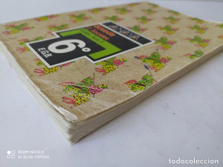 Libros de segunda mano: LIBRO ANAYA BOVEDA SOCIALES 6&ordm; EGB, - Foto 3