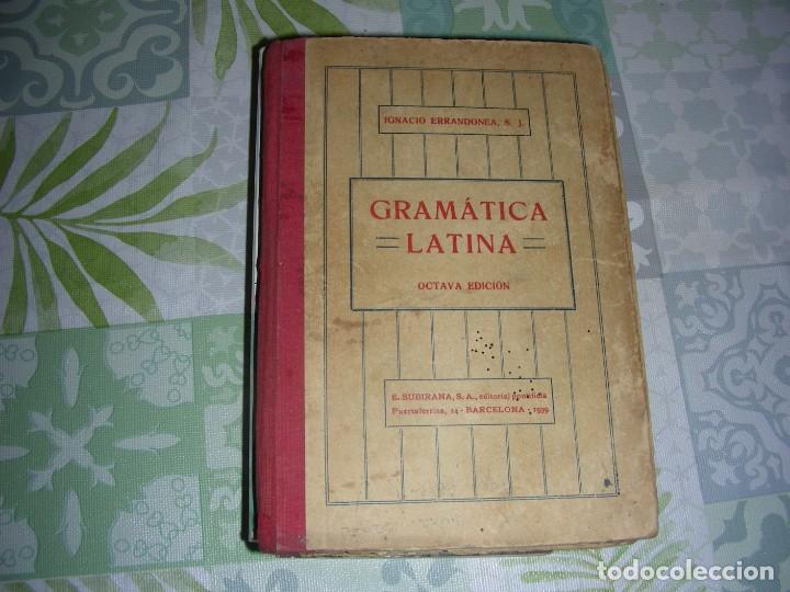 Libros de segunda mano: GRAMATICA LATINA , IGNACIO ERRANDONEA - Foto 1