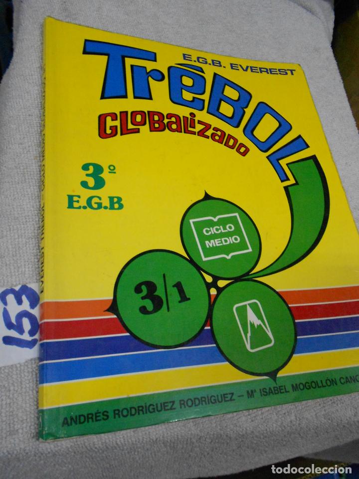 Libros de segunda mano: ANTIGUO LIBRO DE TEXTO - TREBOL 3&ordm; EGB - Foto 1