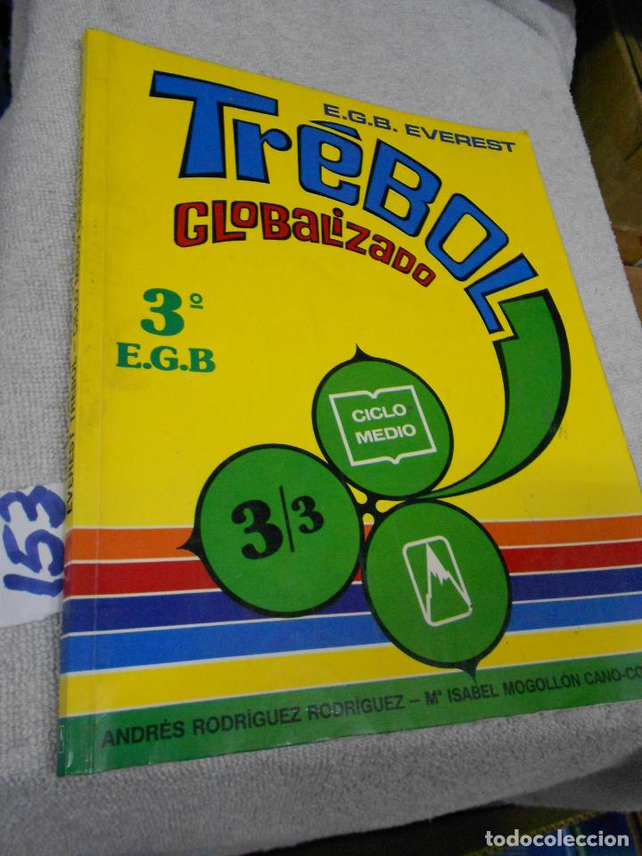 Libros de segunda mano: ANTIGUO LIBRO DE TEXTO - TREBOL 3&ordm; EGB - Foto 1
