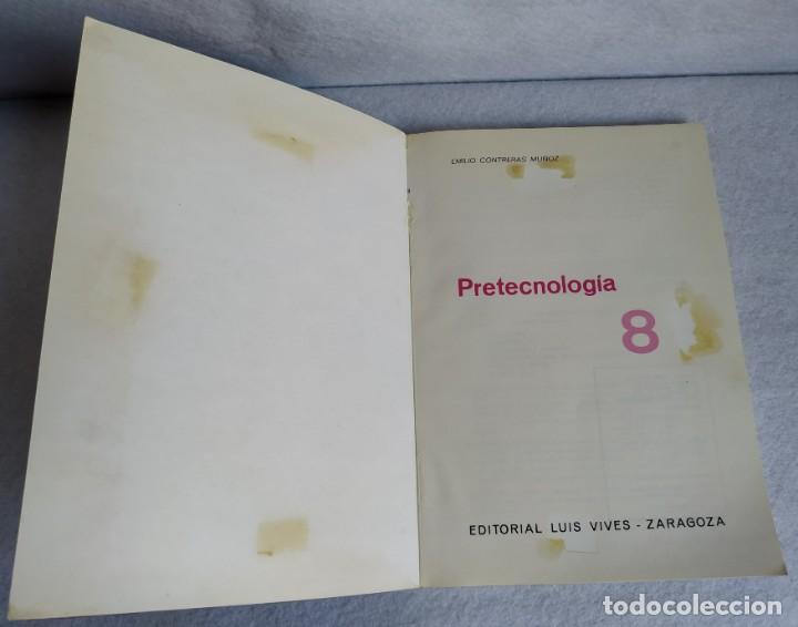 Libros de segunda mano: PRETECNOLOG&Iacute;A 8 EGB EDELVIVES 1980 - Foto 6