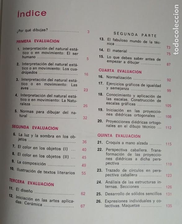 Libros de segunda mano: OBSERVO Y DIBUJO 8 EGB EDELVIVES 1981 - Foto 10