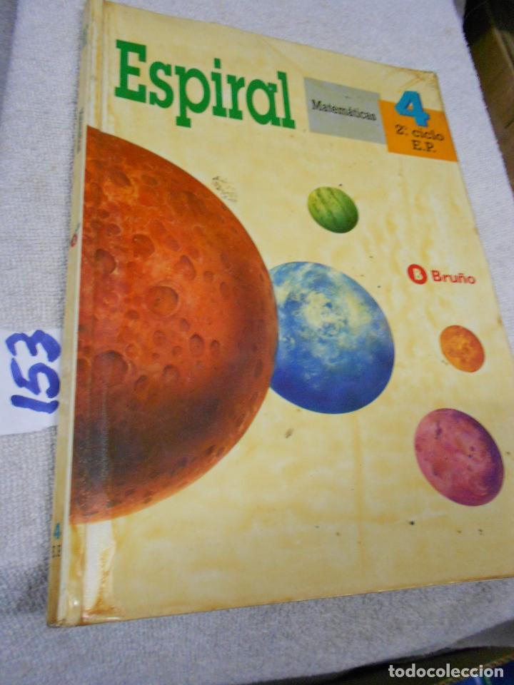 Libros de segunda mano: ANTIGUO LIBRO DE TEXTO - MATEMATICAS 4&ordm; ESPIRAL - Foto 1