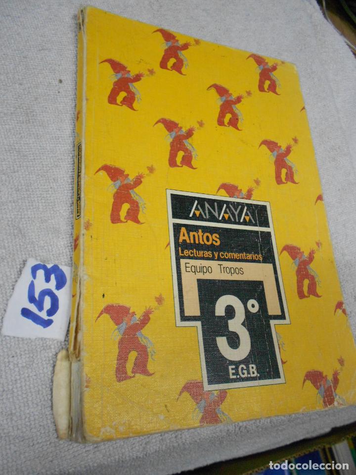 Libros de segunda mano: ANTIGUO LIBRO DE TEXTO - INGLES - LECTURAS Y COMENTARIOS 3&ordm; EGB - Foto 1