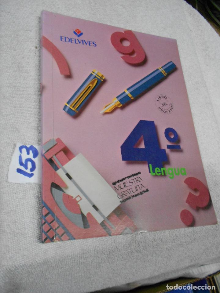 Libros de segunda mano: ANTIGUO LIBRO DE TEXTO - LENGUA 4&ordm; - Foto 1
