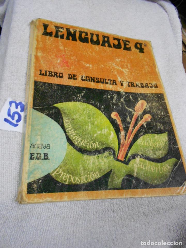 Libros de segunda mano: ANTIGUO LIBRO DE TEXTO - LEGUAJE - Foto 1