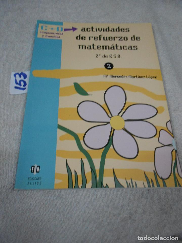 Libros de segunda mano: ANTIGUO LIBRO DE TEXTO - ACTIVIDADES DE REFUERZO MATEMATICAS 2&ordm; - Foto 1