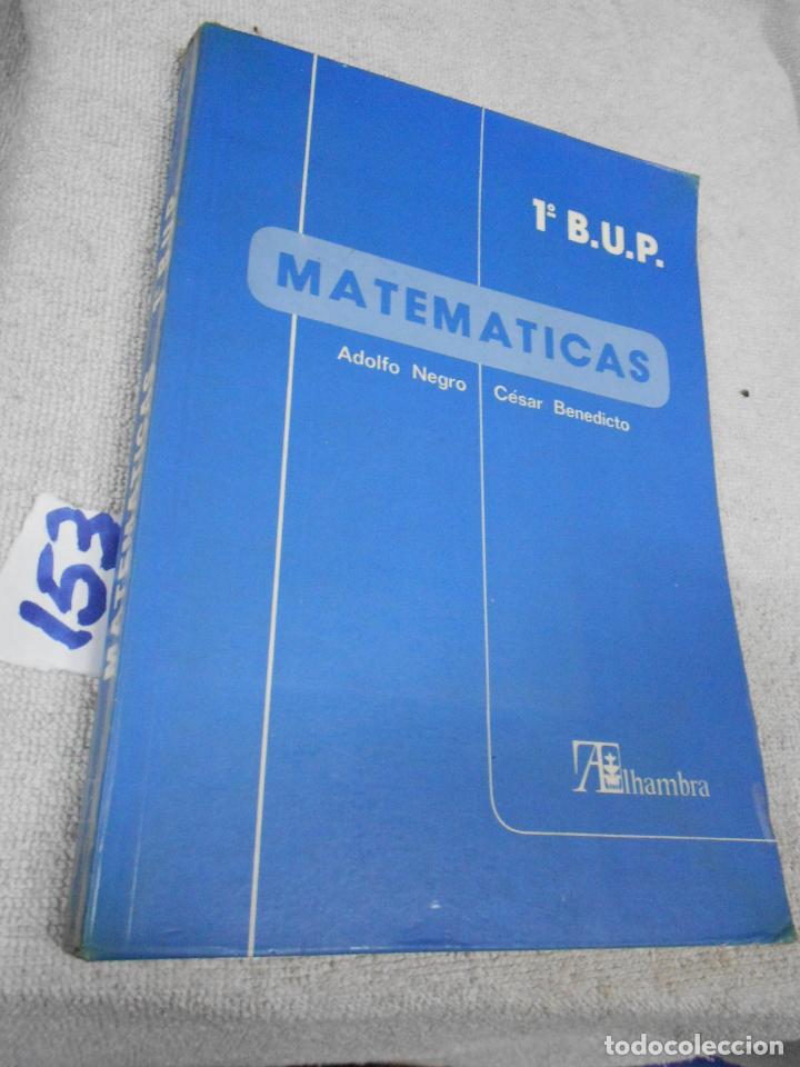 Libros de segunda mano: ANTIGUO LIBRO DE TEXTO - MATEMATICAS 3&ordm; BUP - Foto 1