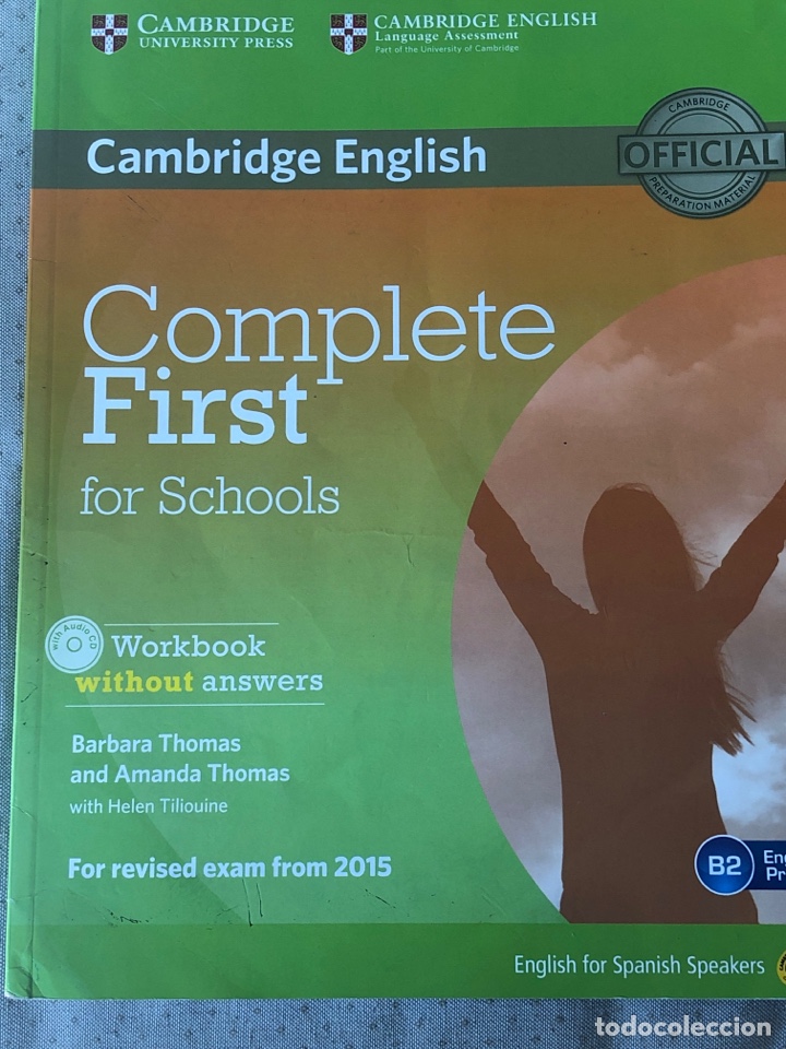 Libros de segunda mano: Complete first for Schools 978-84-8323-980-3 - Foto 1