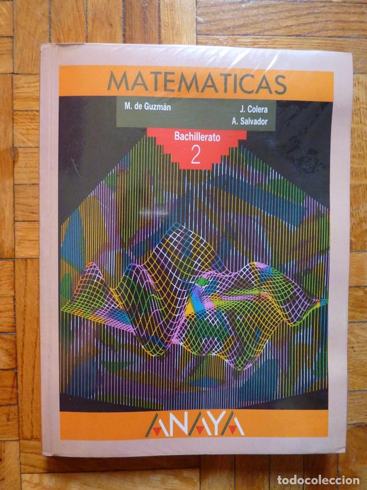 Libros de segunda mano: MATEM&Aacute;TICAS ANAYA. BACHILLERATO 2. A&Ntilde;O 1991. - Foto 1