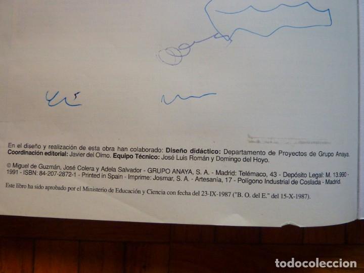 Libros de segunda mano: MATEM&Aacute;TICAS ANAYA. BACHILLERATO 2. A&Ntilde;O 1991. - Foto 4