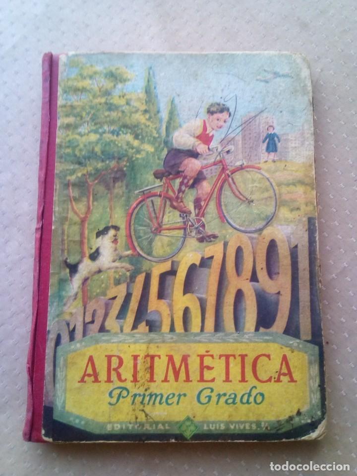 Libros de segunda mano: Aritm&eacute;tica-primer grado-Luis Vives. - Foto 1