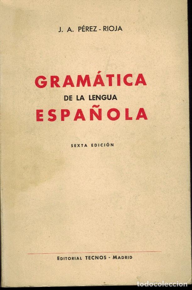 Libros de segunda mano: GRAM&Aacute;TICA DE LA LENGUA ESPA&Ntilde;OLA - Foto 1
