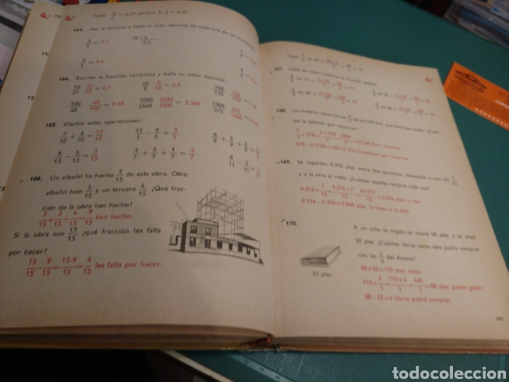 Libros de segunda mano: Libro del maestro . Nuevos ejercicios y problemas Everest - Foto 3