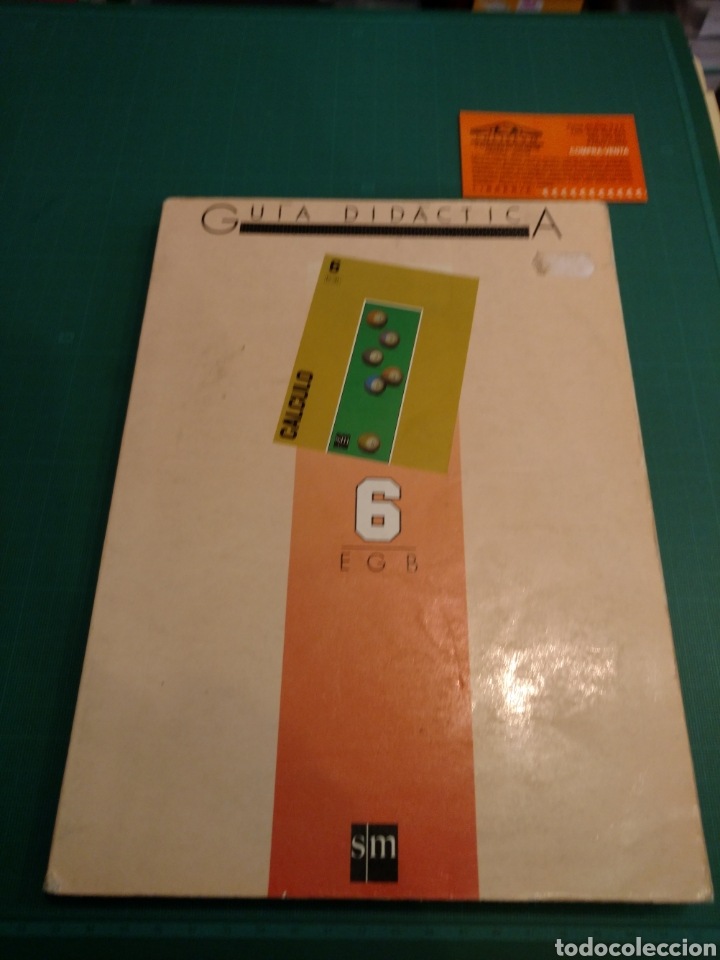 Libros de segunda mano: C&aacute;lculo .Gu&iacute;a did&aacute;ctica 6 EGB .SM 1988