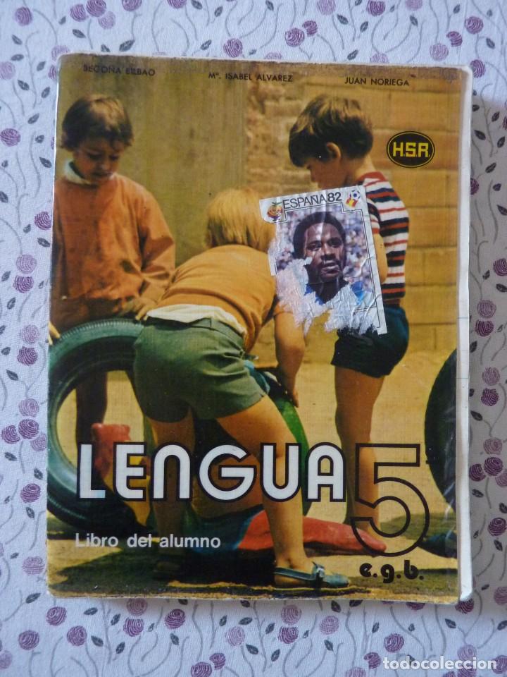 Libros de segunda mano: LENGUA 5&ordm; EGB. EDITORIAL HSR. A&Ntilde;O 1981 - Foto 1