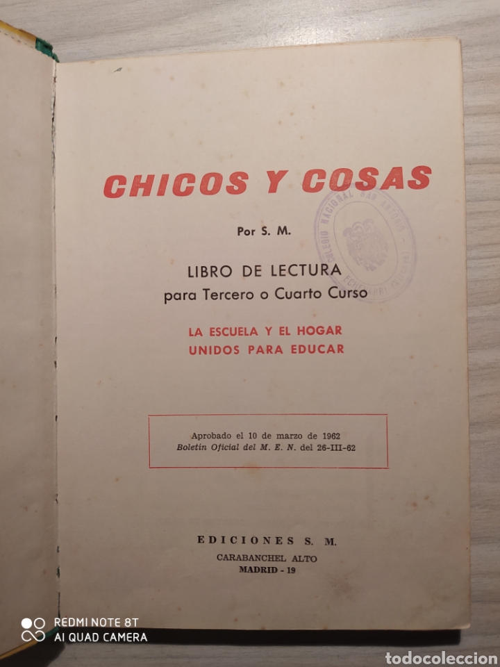 Libros de segunda mano: CHICOS Y COSAS - Foto 2