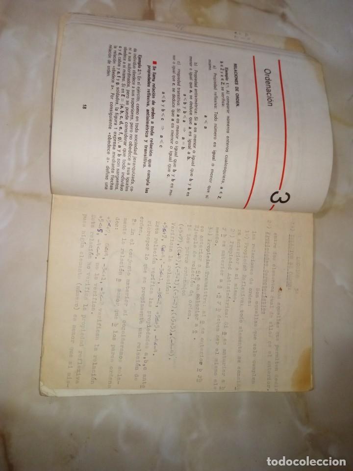 Libros de segunda mano: LIBRO DE TEXTO &rdquo;MATEMATICAS&rdquo; 3&ordm; DE BACHILLERATO 1972 ECIR - Foto 3