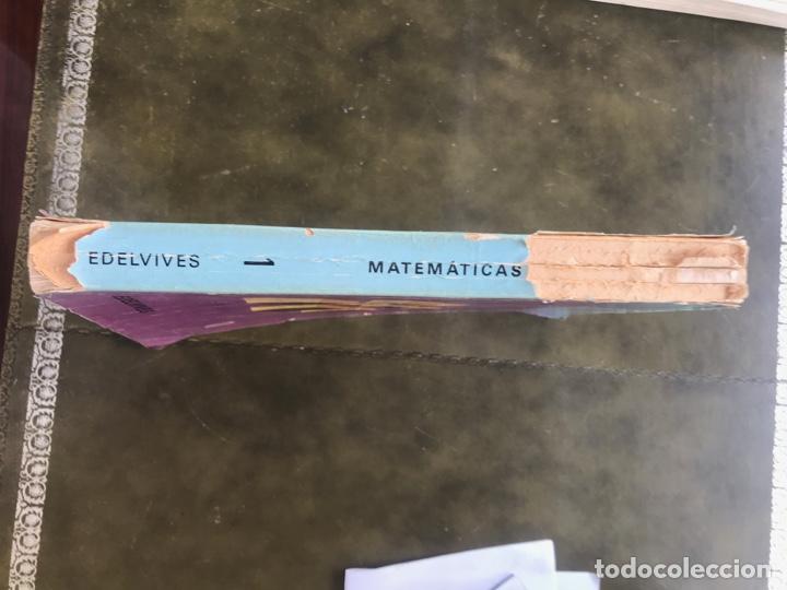 Libros de segunda mano: MATEMATICAS 1&ordm; BUP - EDELVIVES - 1976 - Foto 2