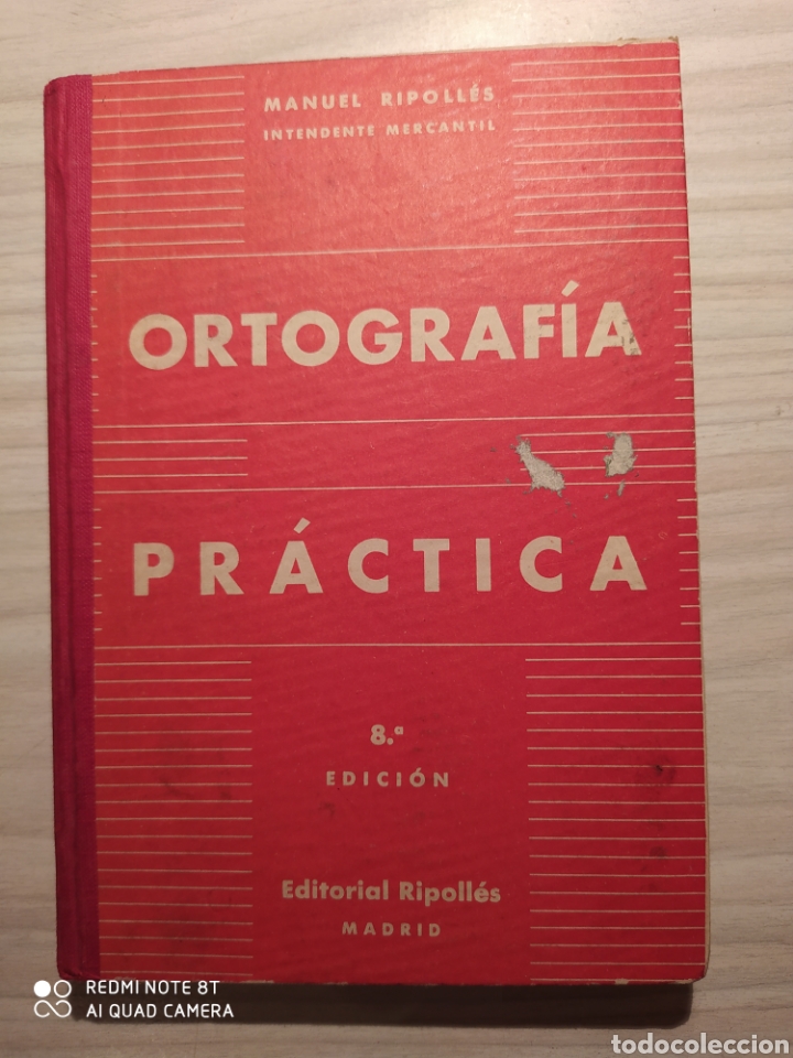 Libros de segunda mano: ORTOGRAFIA PRACTICA - MANUEL RIPOLLES - Foto 1