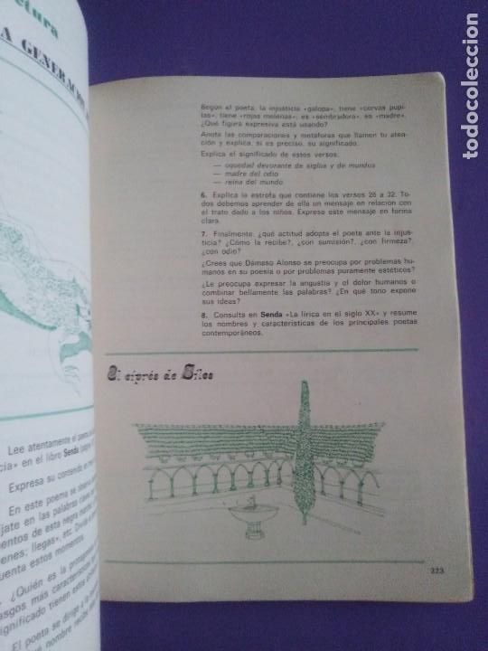 Libros de segunda mano: LENGUAJE 7 EGB SANTILLANA 1977/1980. - Foto 10
