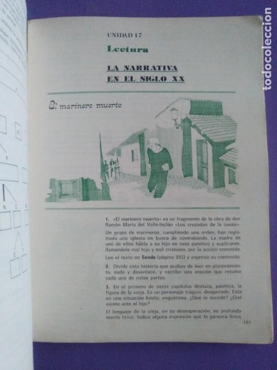 Libros de segunda mano: LENGUAJE 7 EGB SANTILLANA 1977/1980. - Foto 13