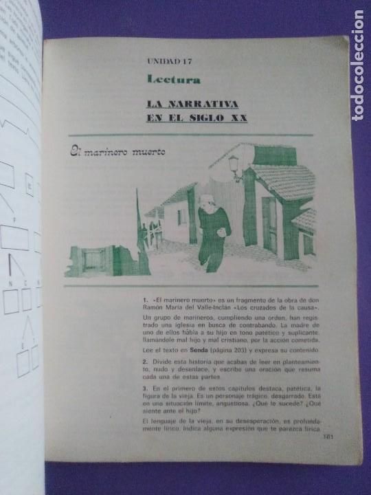 Libros de segunda mano: LENGUAJE 7 EGB SANTILLANA 1977/1980. - Foto 14