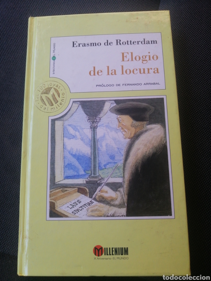Libros de segunda mano: Elogio de la locura. De Erasmo de Rotterdam - Foto 1