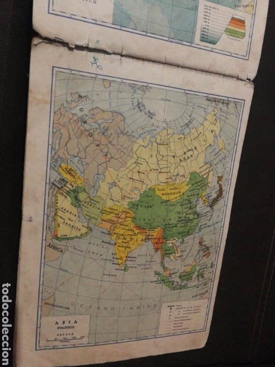 Libros de segunda mano: ATLAS ESCOLAR UNIVERSAL 1956 - Foto 3