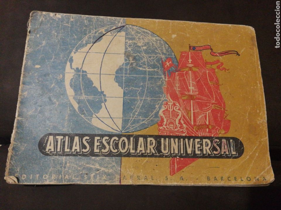 Libros de segunda mano: ATLAS ESCOLAR UNIVERSAL 1956 - Foto 1
