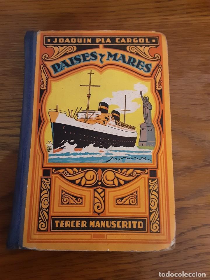 Libros de segunda mano: Paises y Mares tercer manuscrito 1965 - Foto 1