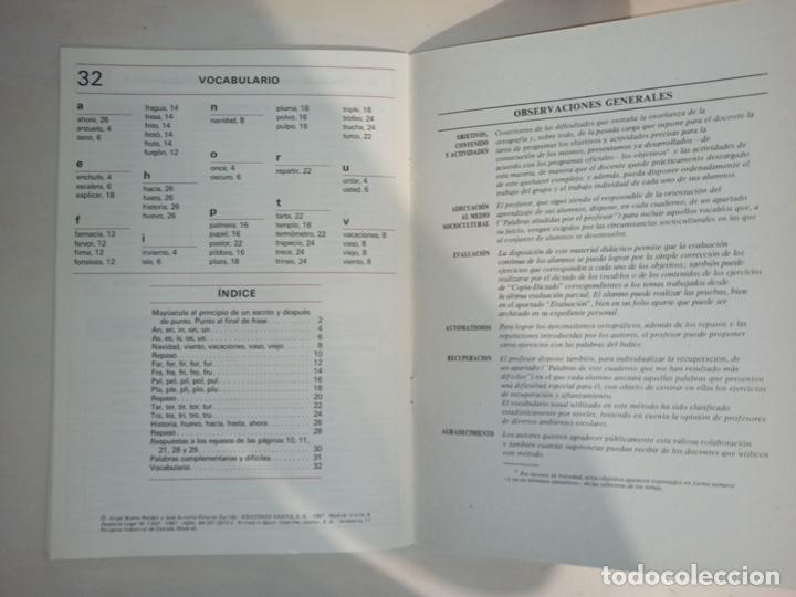 Libros de segunda mano: Libro de texto Anaya Ortograf&iacute;a 3. Sin uso. - Foto 5