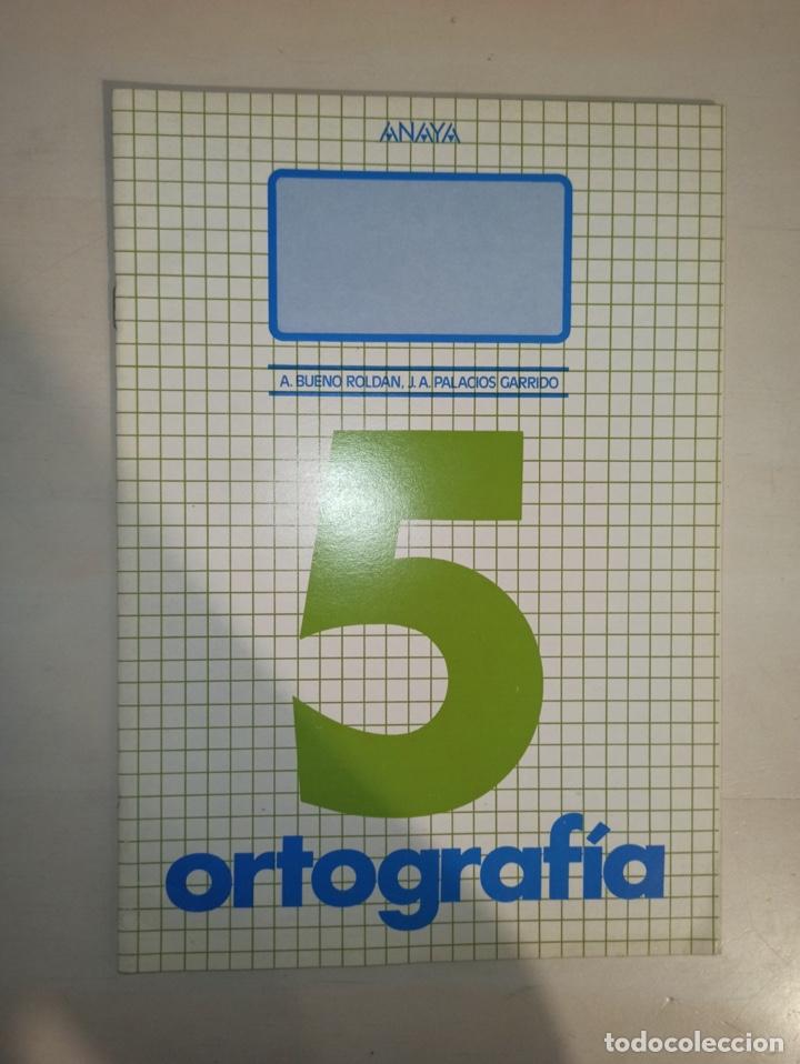 Libros de segunda mano: Libro de texto Anaya Ortograf&iacute;a 5. Sin uso. - Foto 1