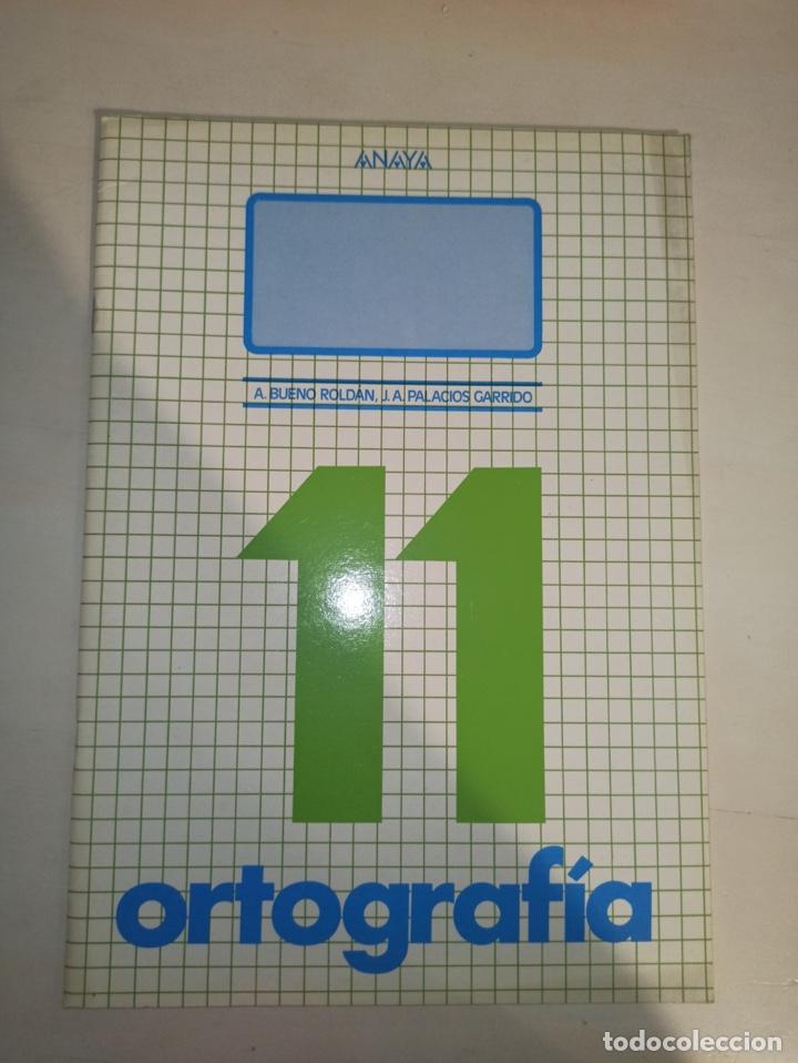 Libros de segunda mano: Libro de texto Anaya Ortograf&iacute;a 11. Sin uso. - Foto 1