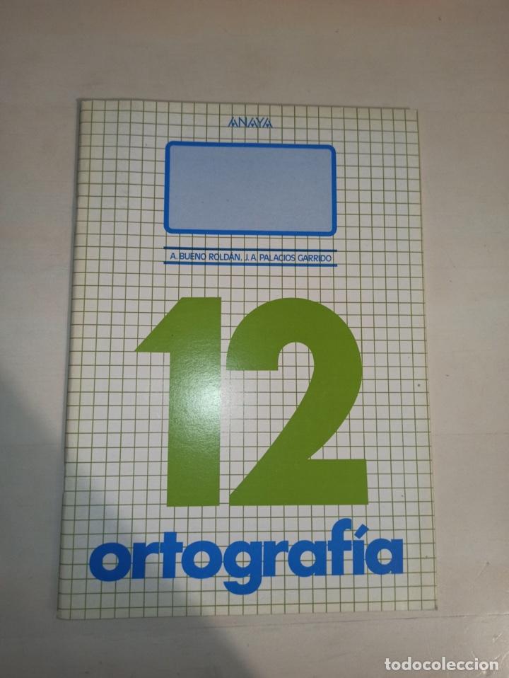 Libros de segunda mano: Libro de texto Anaya Ortograf&iacute;a 12. Sin uso. - Foto 1