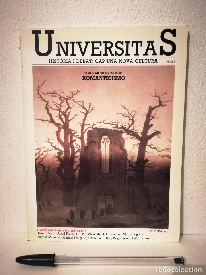 Libros de segunda mano: LIBRO - UNIVERSITAS HISTORIA I DEBAT CAP UNA NOVA CULTURA 2-3 - TEMA MONOGRAFICO ROMANTICISMO