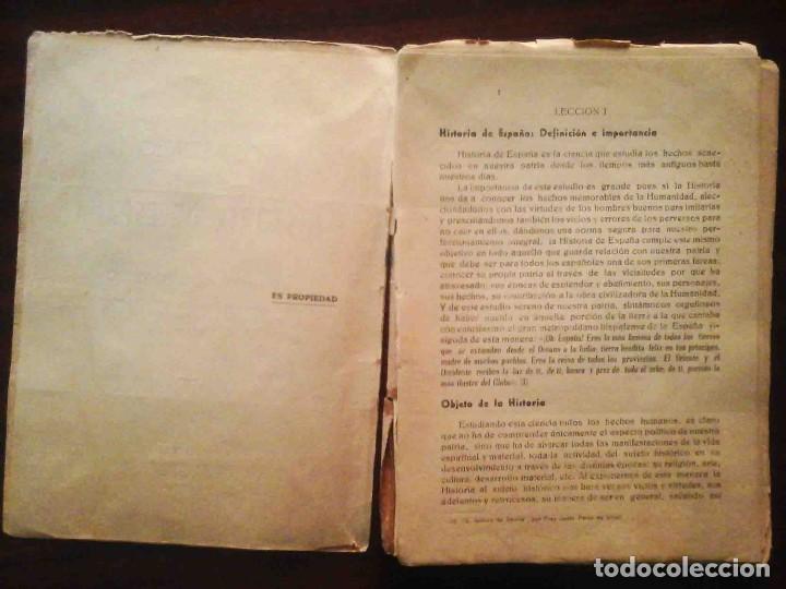 Libros de segunda mano: Compendio de Historia de Espa&ntilde;a (Ram&oacute;n S&aacute;ez Garrido) 1947 - Foto 3
