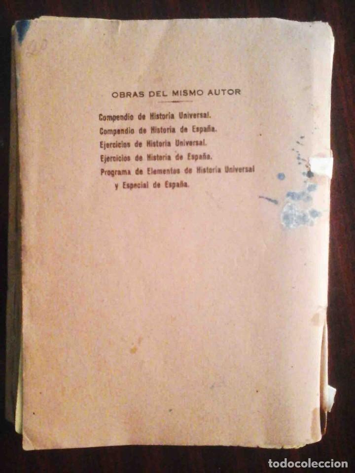 Libros de segunda mano: Compendio de Historia de Espa&ntilde;a (Ram&oacute;n S&aacute;ez Garrido) 1947 - Foto 8